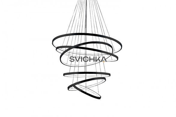 Люстра Azzardo AZ2923 Wheel Long Black DIMM