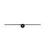 Світильник Nowodvorski Pin LED BLACK M, Чорний, Чорний, Чорний