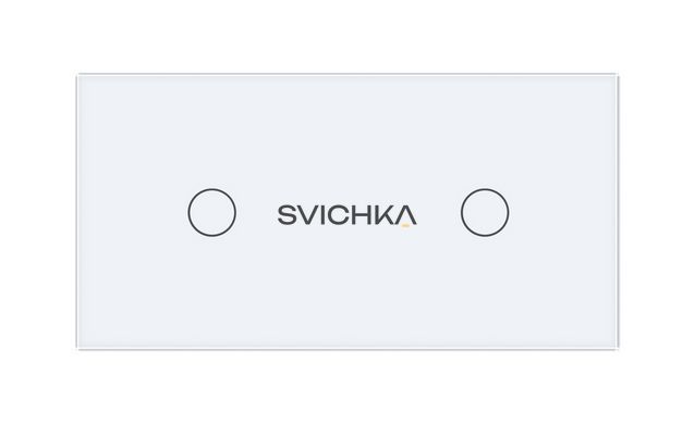 Умный сенсорный проходной/перекрестный выключатель 2 сенсора Livolo