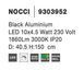 Підвісний світильник Nova luce Nocci 10 Black