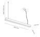 Подвесной светильник Barvanor STICK 900 мм, 3000K, White
