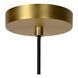 Підвісний світильник Lucide FIRMIN &Oslash; 30 cm 1xE27 Matt Gold / Brass, Matt Gold / Brass