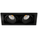 Точечный светильник Arkos Light TWIST DOUBLE A2044222NT, Черный, Черный