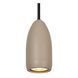Подвесной светильник Lucide EVORA &Oslash; 10 cm 1xGU10 Taupe, Taupe