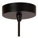 Подвесной светильник Lucide ALMELO &Oslash; 40 cm 1xE27 Black, BLACK, Matt Gold / Brass, Черный