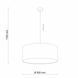 Подвесной светильник TK Lighting EARTH, Grey