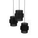 Подвесной светильник TK-Lighting CALISTO LAMP 3 CIRCLES, Black