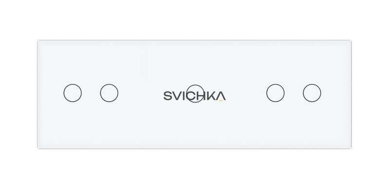 Умный сенсорный ZigBee выключатель 5 сенсоров Livolo