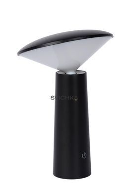 Аккумуляторная настольная лампа для дома и улицы Lucide JIVE Battery pack/batteries &Oslash; 13,7 cm LED Dim. 1x3W 2800K/6500K IP44 Black