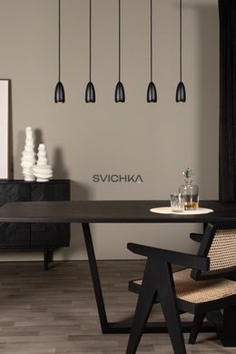 Подвесной светильник Lucide EVORA &Oslash; 10 cm 5xGU10 Black