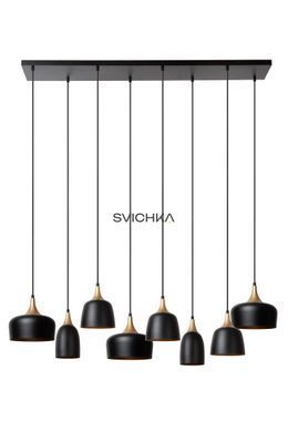 Подвесной светильник Lucide CHAYANNE 8xE14 Black
