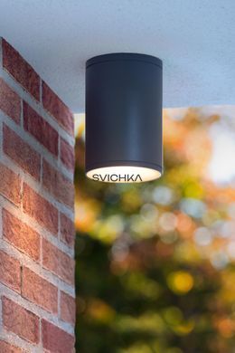 Стельовий точковий світильник для дому і вулиці Lucide TUBIX &Oslash; 10,8 cm 1xE27 IP54 Anthracite, Anthracite