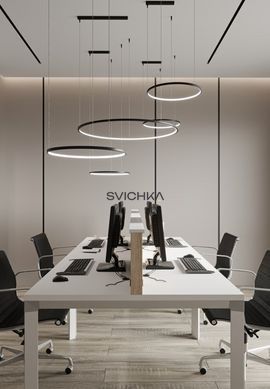 Підвісний світильник Babich Studio Rings 900, Black