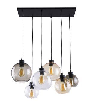Підвіс TK Lighting Cubus 2164 - 2164, Чорний, Бурштинний, Димчатий, Прозорий
