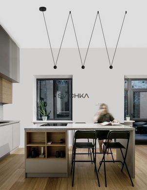 Подвесной светильник Nova luce Nocci 3 Black