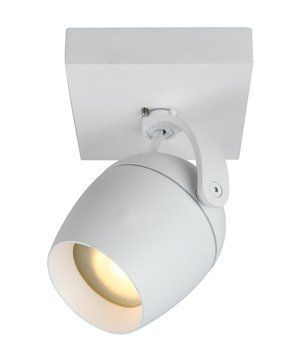 Стельовий точковий світильник для ванної Lucide PRESTON 1xGU10 IP44 White, WHITE