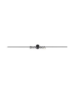Світильник Nowodvorski Pin LED BLACK L, Чорний, Чорний, Чорний
