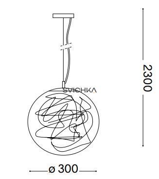 Ideal Lux MAPA MAX SP1 D30 Алюминий 045115