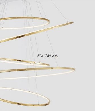 Підвісний світильник Nova luce NUDOS 5, Gold