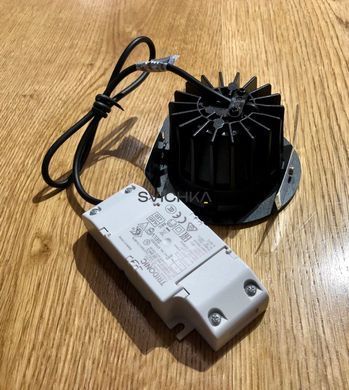 LED светильник NEW-130 MINI-6W Black IP44 со встренным источником света