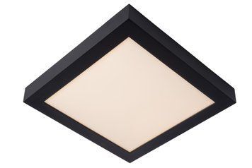Стельовий світильник для ванної Lucide BRICE LED LED Dim. 1x30W 3000K IP44 Black, BLACK