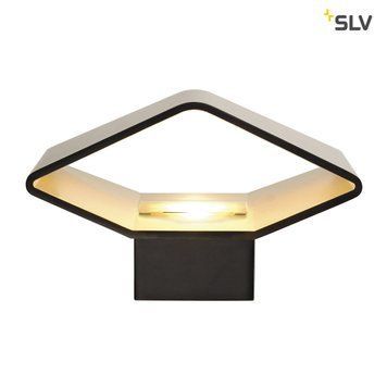 Світильник настінний SLV CARISO 2 151710, Золото;Черный, Чорний, Золото, Чорний, Золотий, Чорний