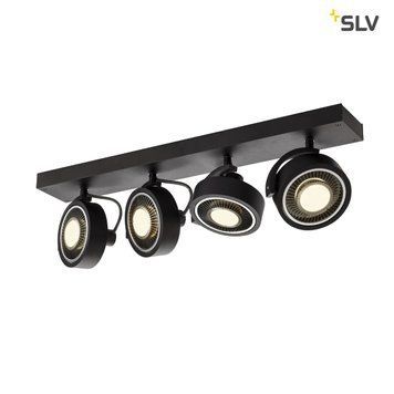Спот SLV KALU 4 White, Чорний, Чорний, Чорний, Чорний