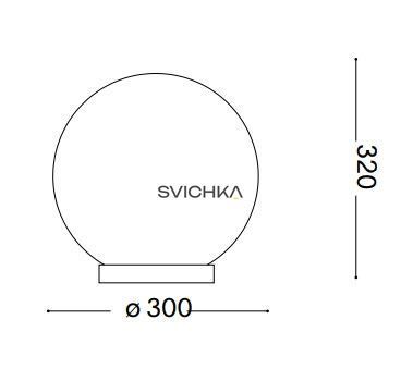Ideal Lux MAPA BIANCO TL1 D30 Белый 009131