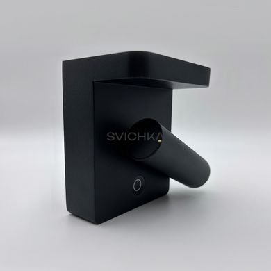 Настінний світильник Skarlat RWLB138 7W BK 3000K, Чорний, 17