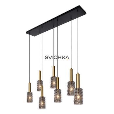 Підвісний світильник Lucide CORALIE 7xE27 Matt Gold / Brass, Matt Gold / Brass