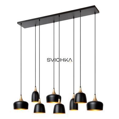 Подвесной светильник Lucide CHAYANNE 8xE14 Black