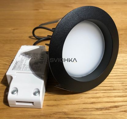 LED светильник NEW-130 MINI-6W Black IP44 со встренным источником света