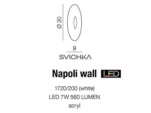 Настенный светильник AZzardo NAPOLI wall AZ1318