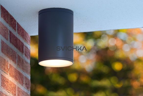 Стельовий точковий світильник для дому і вулиці Lucide TUBIX &Oslash; 10,8 cm 1xE27 IP54 Anthracite, Anthracite