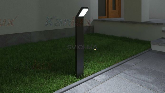 Вуличний стовпчик Kanlux Sevia led 23554, Чорний