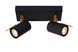 Потолочный точечный светильник Lucide GRONY LED Dim to warm GU10 2x5W 2200K/3000K Black, BLACK, Черный, Черный