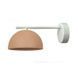 Настінний світильник Luxcambra Absis, White/Terracotta