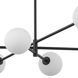 Люстра TK Lighting Sarius 6 Black