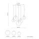 Подвесной светильник TK Lighting ESME 5 spider, White