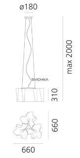 Подвесной светильник Artemide logico sospensione 0454020A