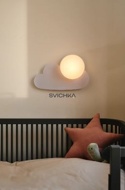 Настінний світильник Nordlux Skyku Cloud, White, Білий, Білий, Білий