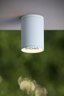 Потолочный точечный светильник для дома и улицы Lucide TUBIX &Oslash; 10,8 cm 1xE27 IP54 White