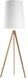 Торшер TK Lighting 5047 Walz White - 5047, Бежевый, Деревянный, Белый