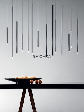 Підвісний світильник (LODES) Studio Italia Design A-Tube Nano large Black, Чорний