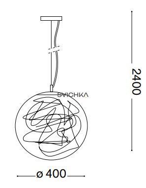 Ideal Lux MAPA MAX SP1 D40 Алюміній 045122