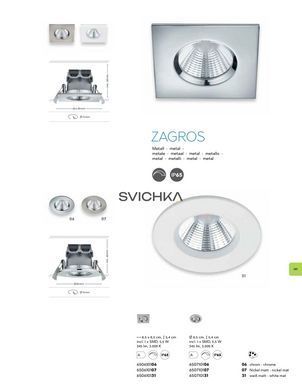 Точечный светильник Trio Zagros 650710106