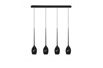 Підвісний світильник Azzardo MD1288B-4BL IZZA 4 pendant black (AZ0100), Чорний, Чорний