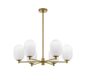 Люстра Nova luce 9009246 BALOR 6, Brass