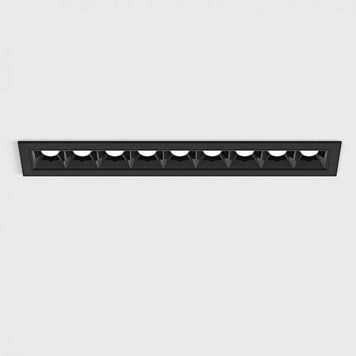Врізний точковий світильник LTX VARIO COMFORT 218, 3000K, Black