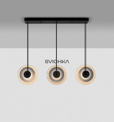 Підвісний світильник Nova luce SKIA 3, Black